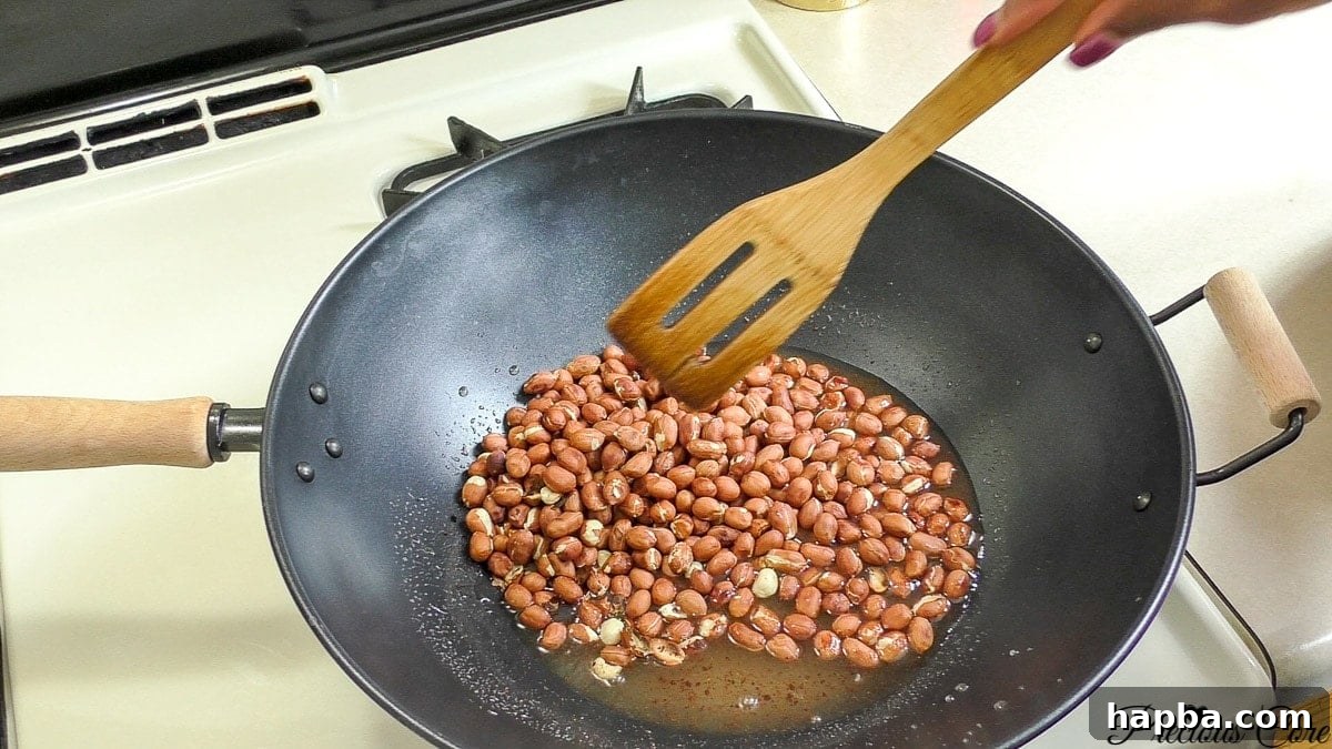 Making cameroon groundnut sweet_