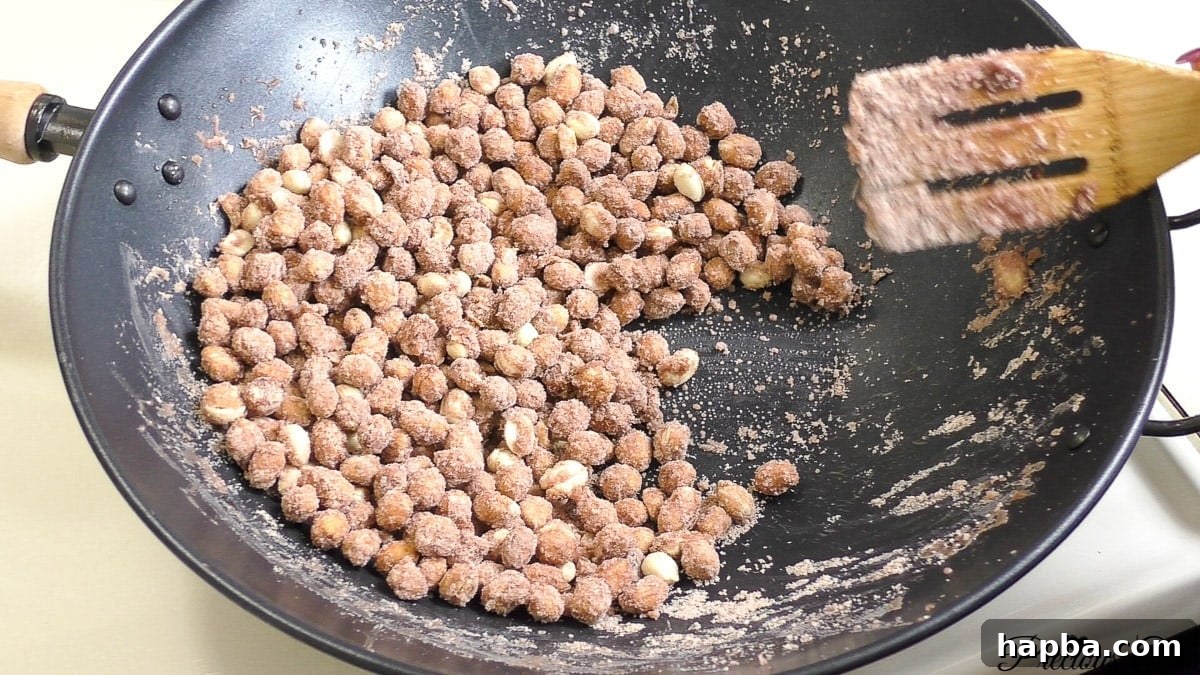 Making cameroon groundnut sweet easy