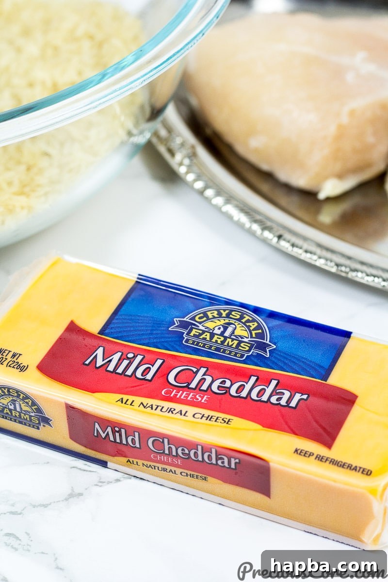 Baked Chicken and Rice Casserole Giveaway Edition 2 Crystal Farms Cheese