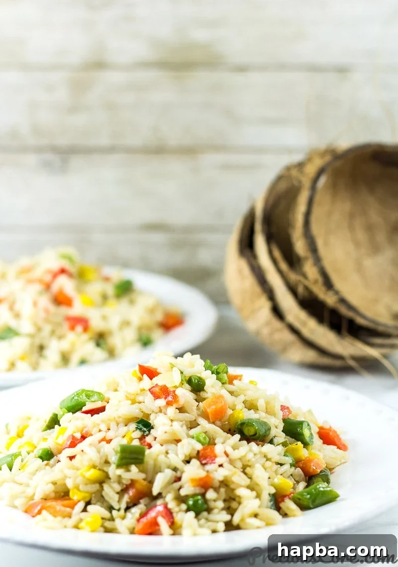 Coconut Fried Rice recipe