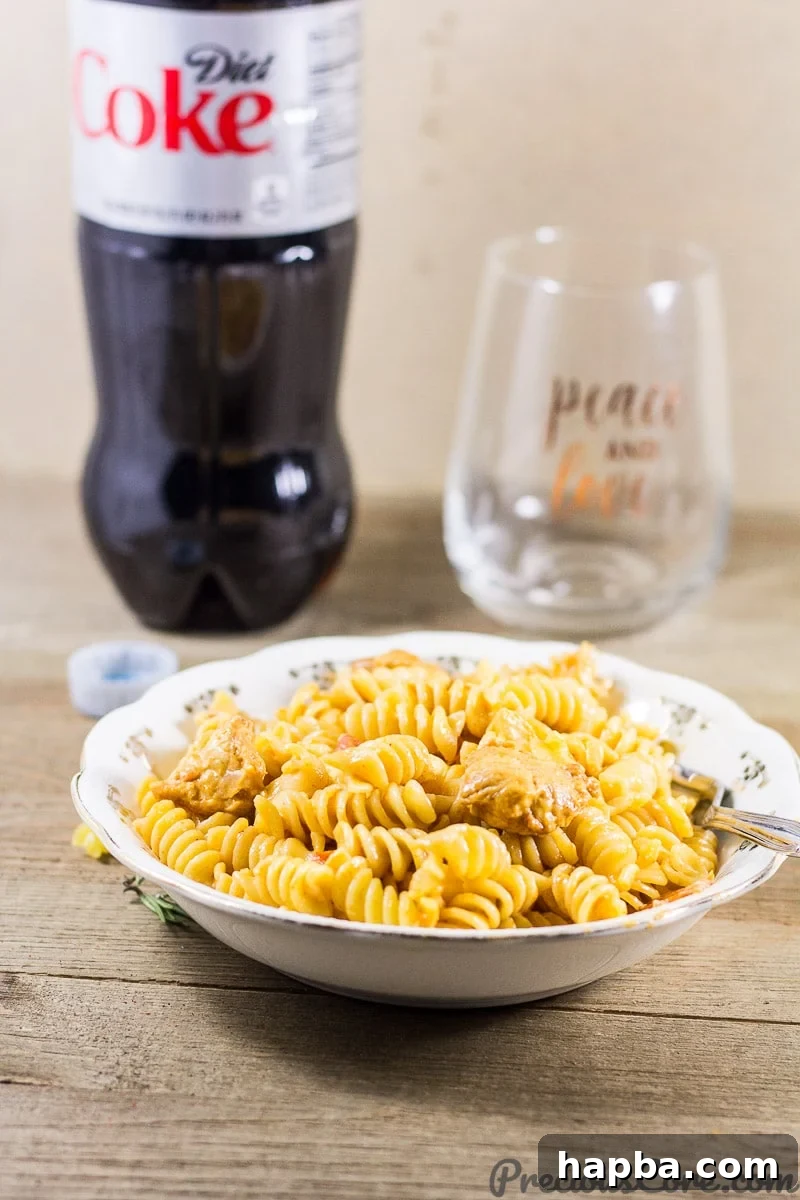 One Pot Pasta and Chicken Dinner Recipe Final Dish