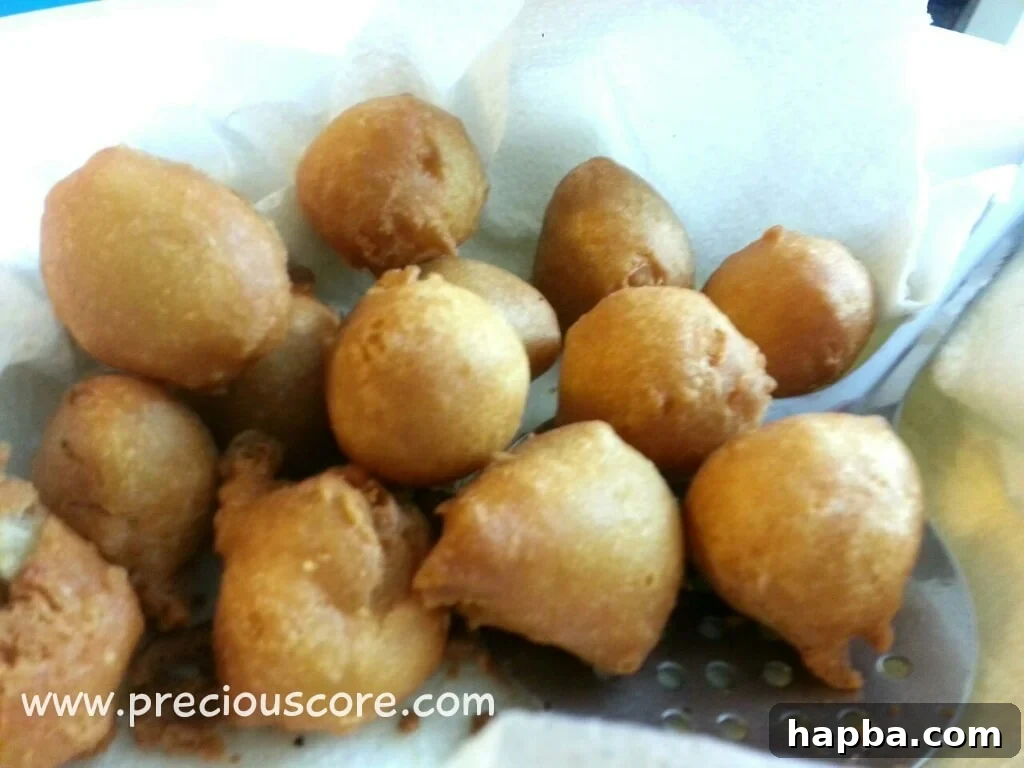 Delicious coconut drop doughnuts with a tropical flavor