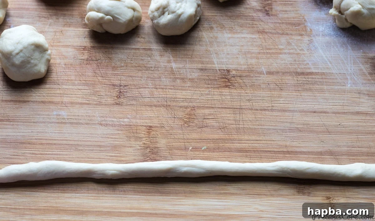 African Doughnuts - Forming the twists