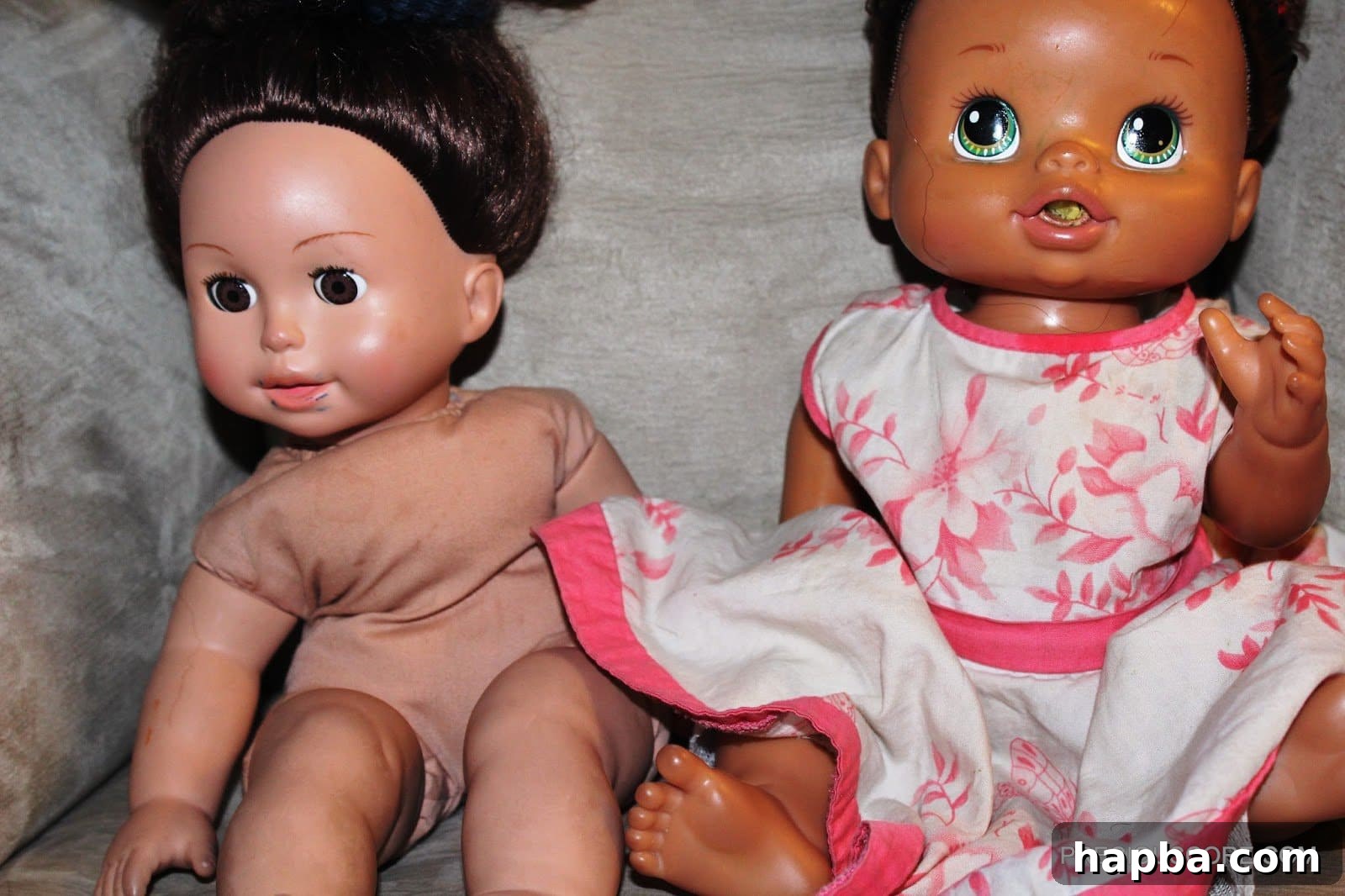Ella and Jura: Besties for Life A heartwarming image of the two dolls, Ella and Jura, posed together, signifying their unbreakable bond as best friends in play.