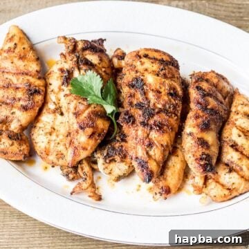 Recipe for grilled chicken tenders