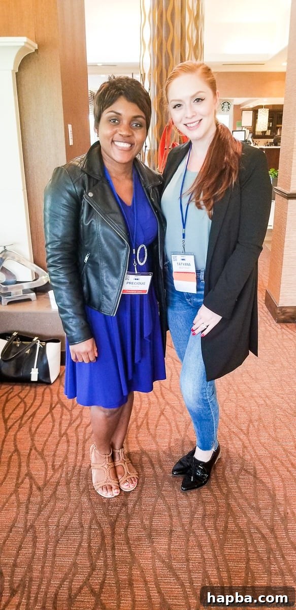 Precious Core with Tatyana Nesteruk of Tatyana's Everyday Food, a respected YouTuber and conference speaker