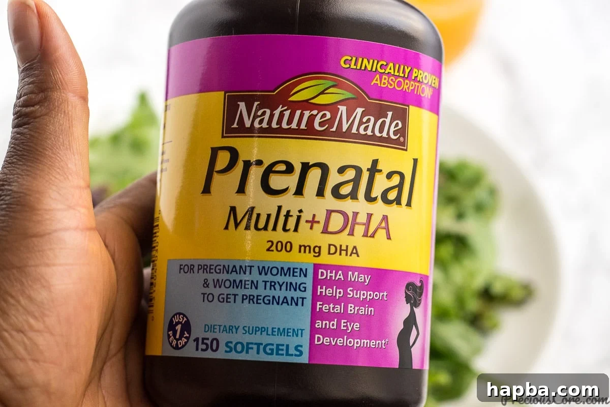 Nourishing My Pregnancy Grilled Salmon Veggies and My Wellness Journey 3 Nature Made prenatal vitamin review