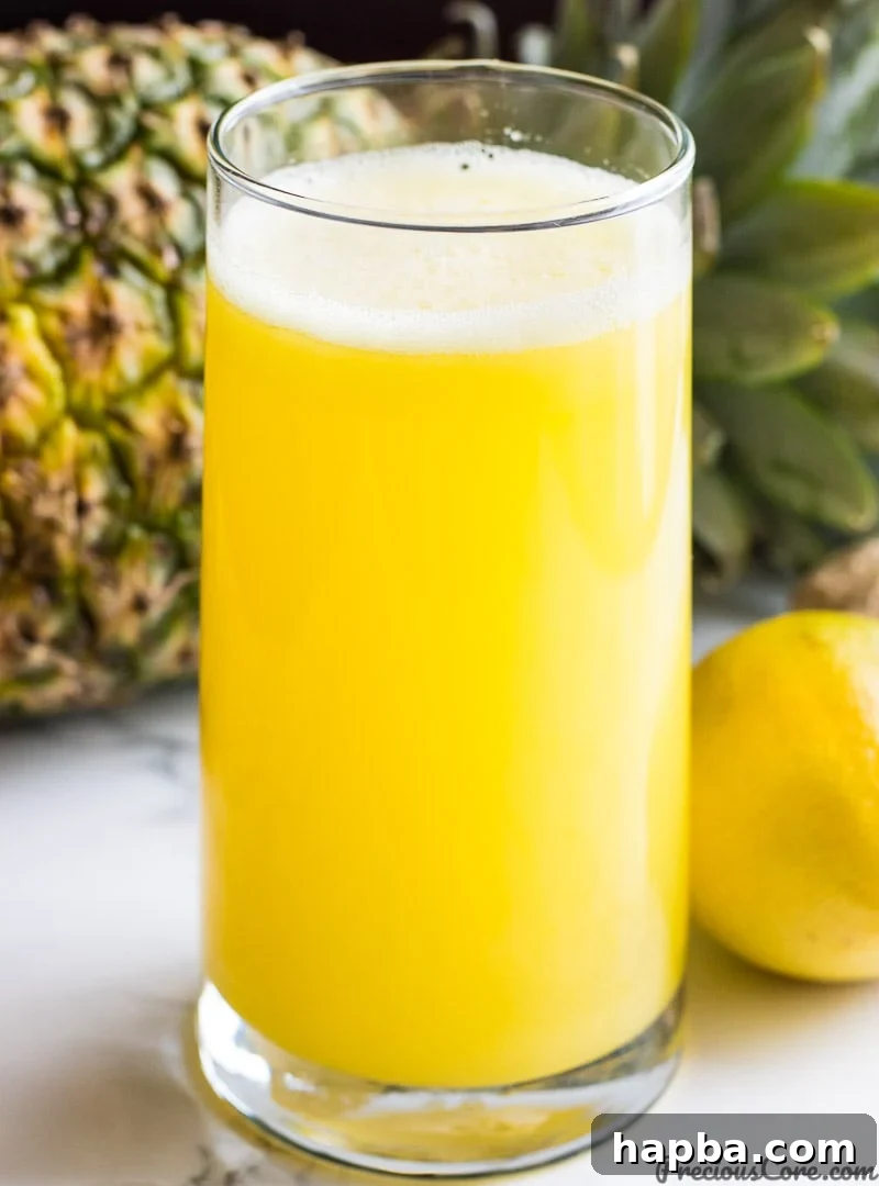 Pineapple Ginger Juice
