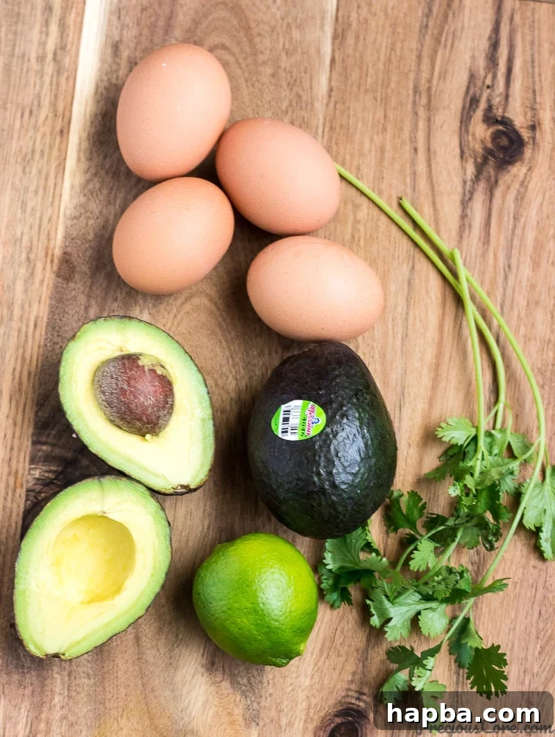 Creamy Avo Egg Delight 3 Ingredients for Healthy Avocado Egg Salad