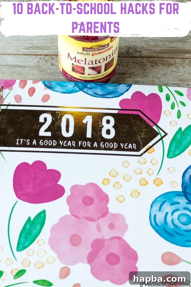 10 Stress-Free Back-to-School Hacks for Parents 9 10 back-to-school hacks for parents including tips on using @Naturemade vitamins from @Walmart to boost your overall health and wellness. May these hacks make the back-to-school season easier for you. #Ad #backtoschool #parenting #preciouscore
