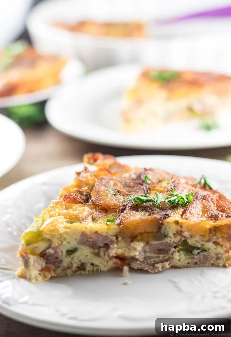 Tropical Plantain Frittata 4 Plantain Frittata breakfast
