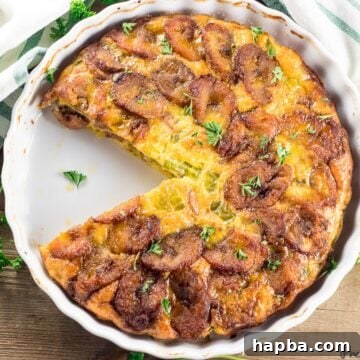 Baked Plantain Frittata