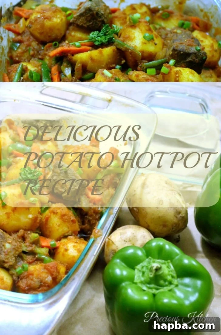 Potato Hotpot Serving Suggestion
