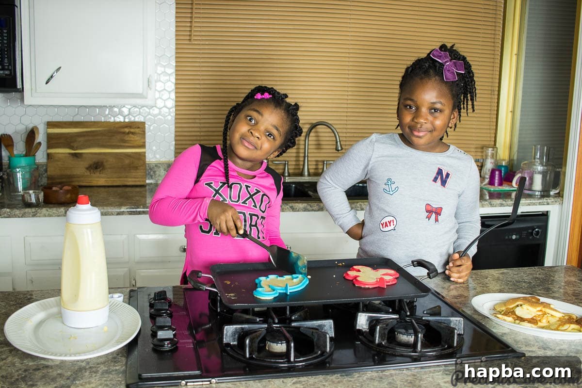 Easy pancake recipe for kids: fluffy and delicious pancakes for family breakfast