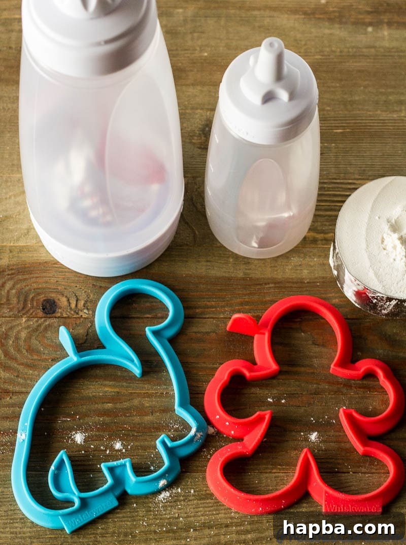 Whiskware Pancake Art Kit used to make fun shaped pancakes