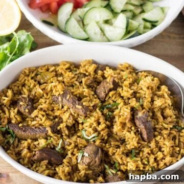 East African Pilau - Aromatic Spiced Beef and Rice Dish