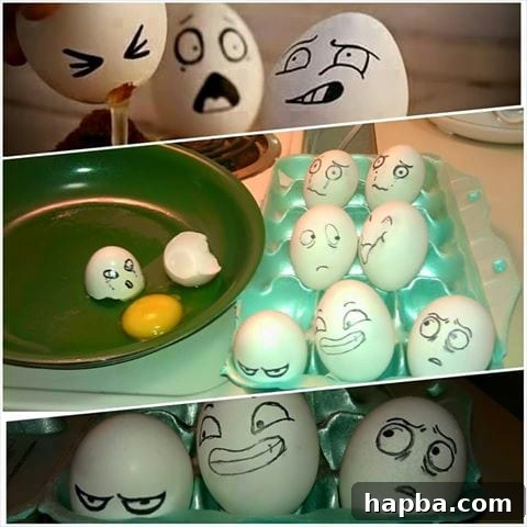Egg Art by Lapiro, Creative Food Decor