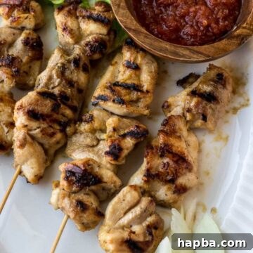 Homemade Chicken Skewers recipe image