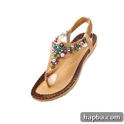 Colorful sandals